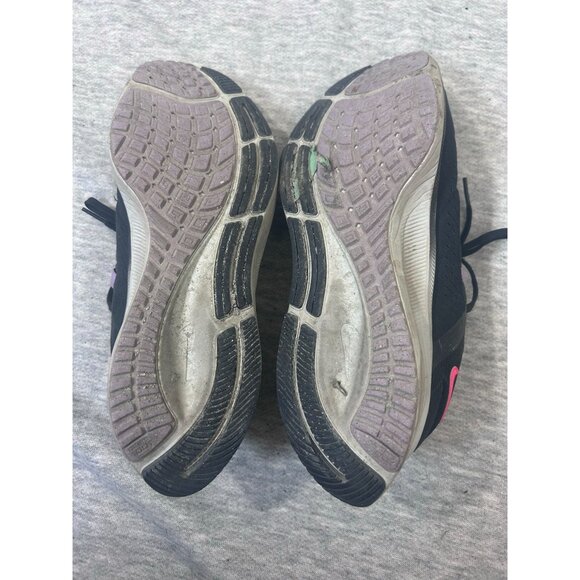 Nike Air Zoom Pegasus 38 Shoes Women's Running Sneakers Size 10 Black Lace Up - Picture 6 of 7